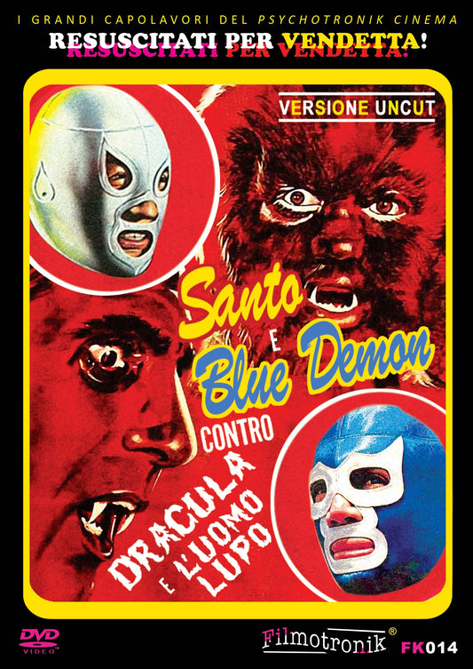 Santo E Blue Demon Contra Dracula E L'Uomo Lupo (DVD)